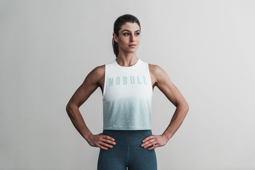 Débardeurs NOBULL Femme Bleu - NOBULL Muscle,France (0598-XJKUC)